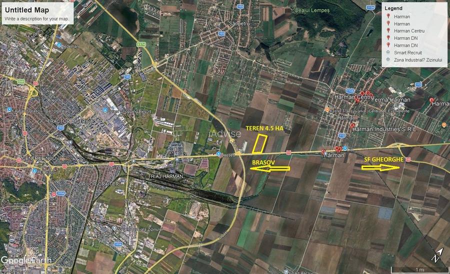 Teren deosebit Hărman zona Stabilus - 2