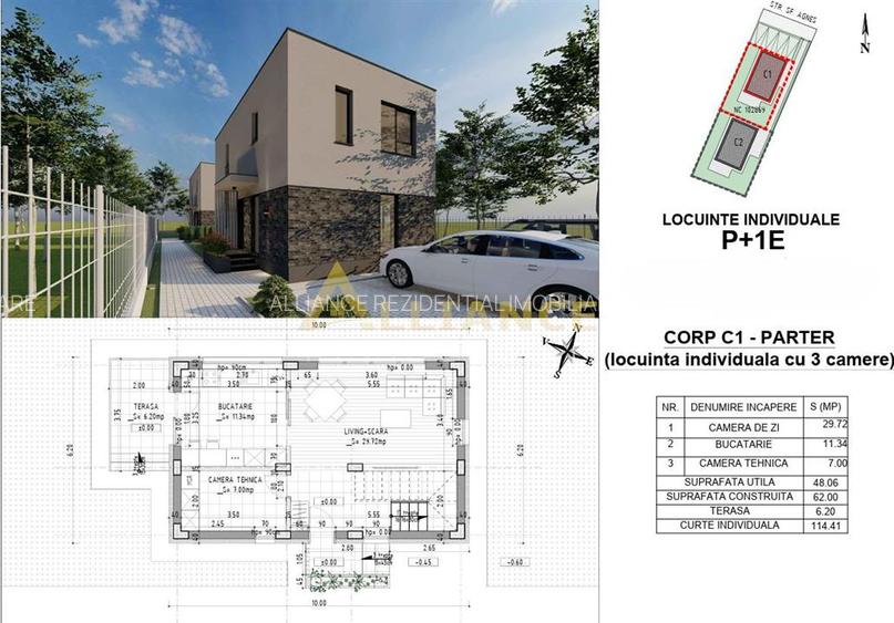 Casa Individuala P+1 - 1 km de Primaria Popesti Leordeni - 9