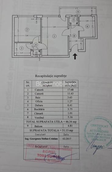 Apartament 2 camere - Mihalache - 1