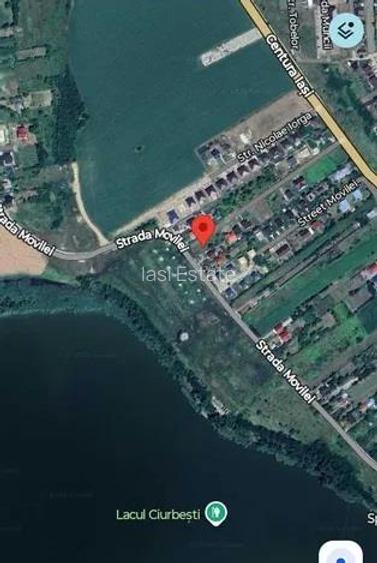 Ciurbesti pe malul lacului TEREN 810mp cu toate utilitatile - 3