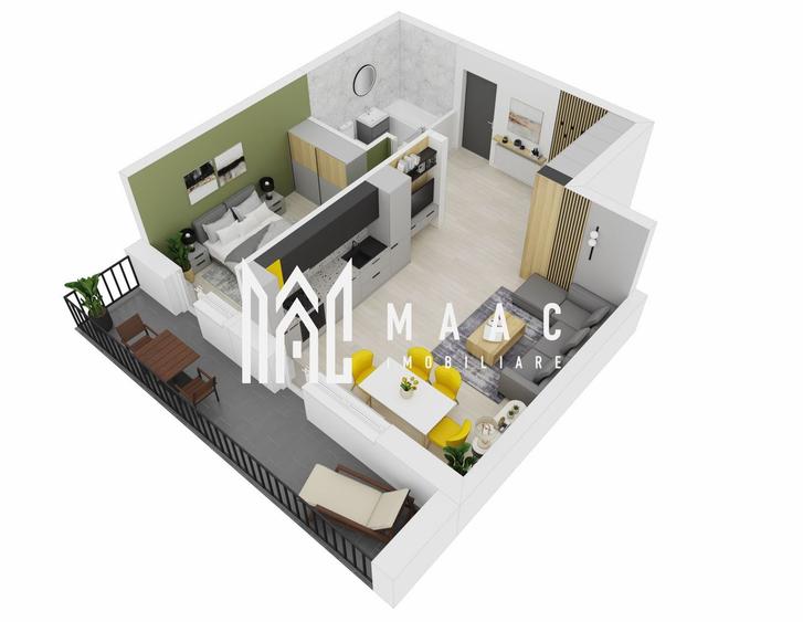 Apartament 2 Camere I Sibiu I Doamna Stanca I Balcon I Parcare Inclusă