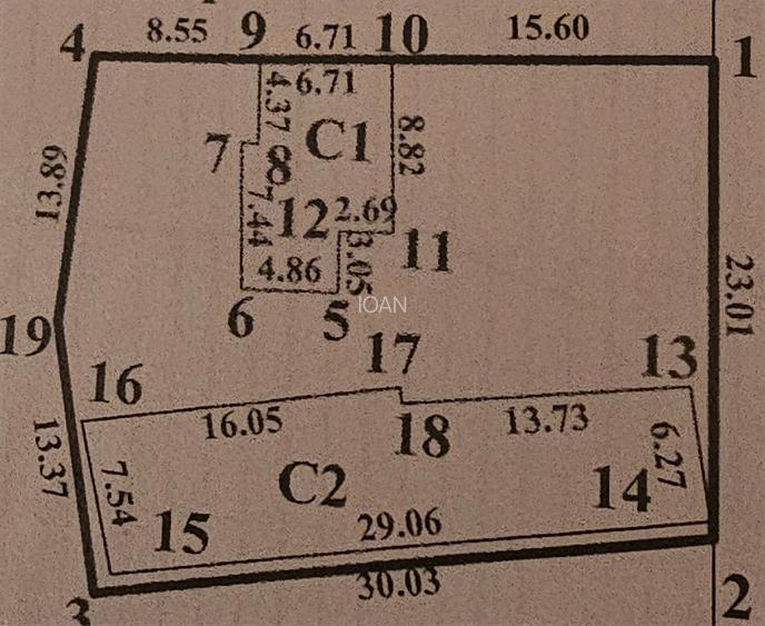 Teren intravilan 780 mp + casă și anexe – Hulubești, Călugăreni, asfalt - 2