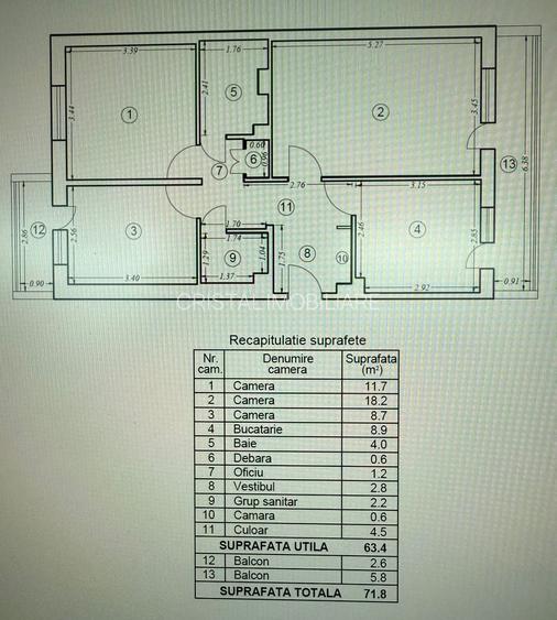 Vanzare Apartament 3 Camere Dristor- Vitan - 4