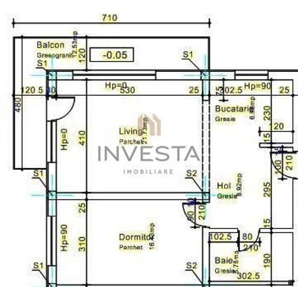 Apartament 2 camere cu parcare | Buna Ziua | Etajul 1 | Zona verde - 1