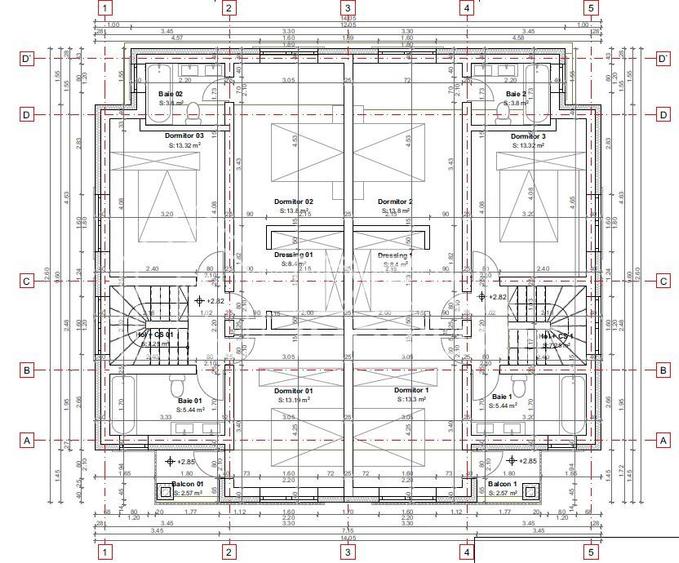 Duplex elegant cu 4 camere, curte și loc de parcare – design modern, Șura Mică - 1