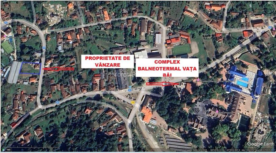 Casa cu teren, aproape de centrul balneo-termal Vata Bai - 11
