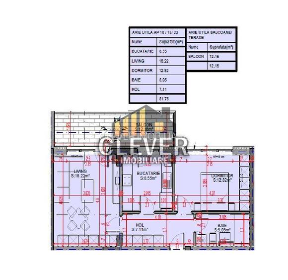 2 Camere decomandat 64 mp Pallady, Metrou Teclu, Comision 0% - 1
