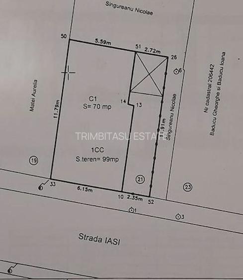 Casa 3 camere de Vânzare | Strada Iași 21 | Comision 0% - 2
