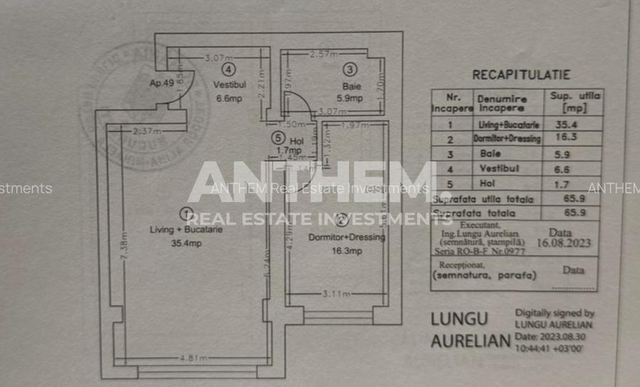 Apartament 2 camere Pipera - mobilat lux - 9