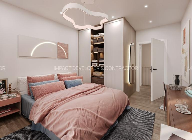 Apartament spațios cu 3 camere Băneasa -vedere la padure - 5