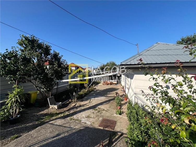 Teren intravilan 1010 mp cu casa batraneasca, magazie, beci, strada Bucegi, Baca - 13