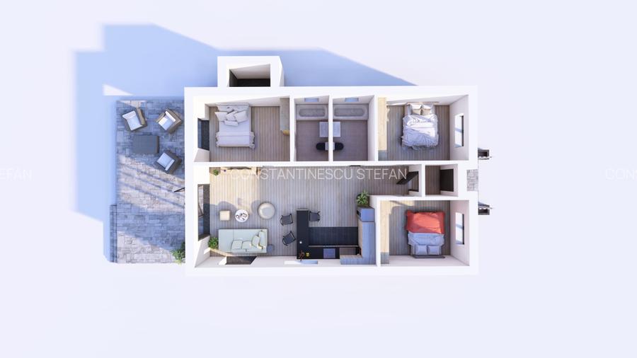 Casa single de vanzare parter Tunari 400 mp - 4