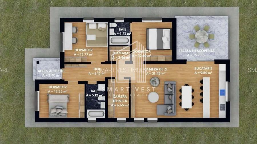 Casa de vanzare | 136mp | Martinesti  | - 34