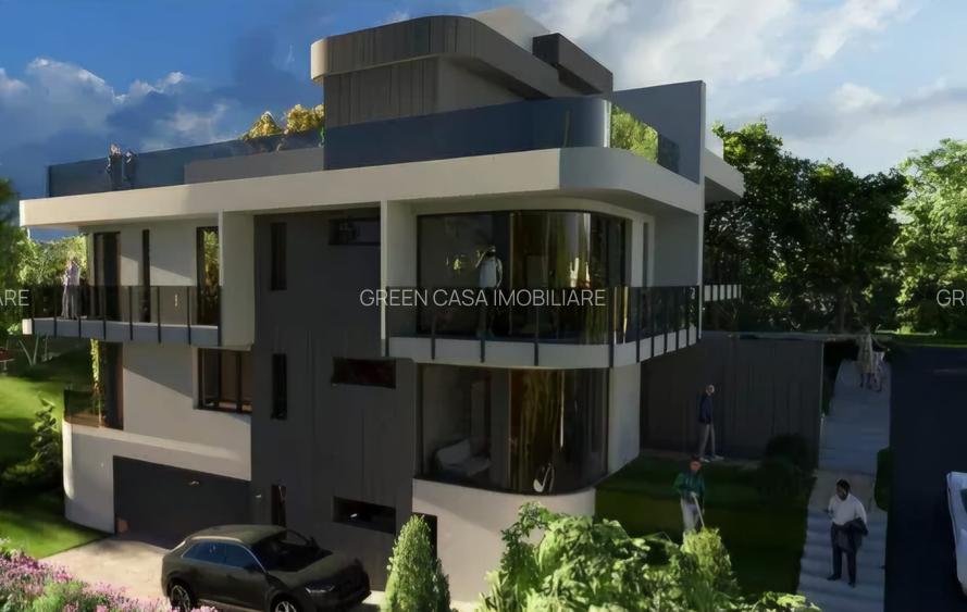 Vilă pasivă premium cu lift și terasă panoramică – Grigorescu, zona Premier - 5