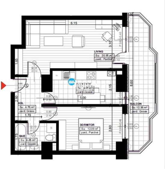 Apartamente 2 camere decomandat confort I, bloc nou Copou! - 8