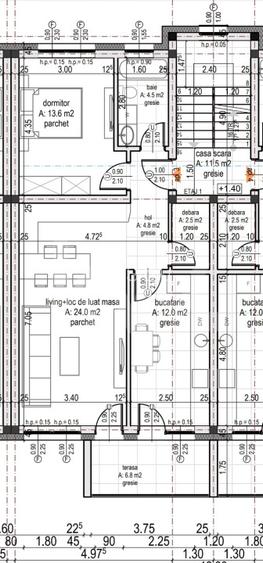 Apartament 3 camere, două băi, curte 50 mp.-Natura la tine acasă! Cristian-SiBiU - 6