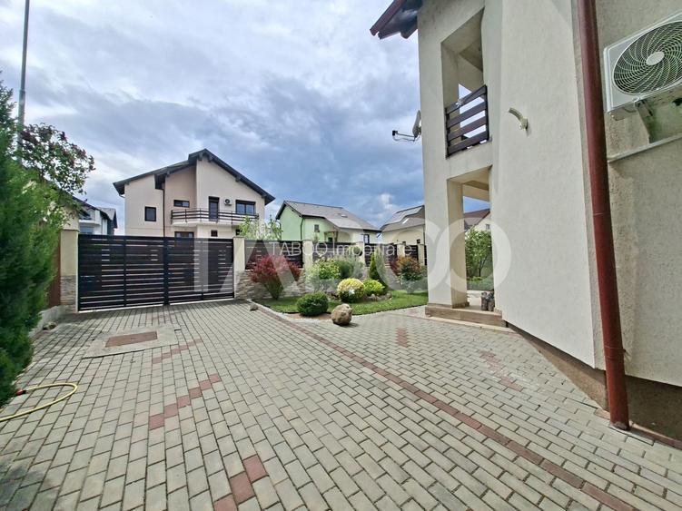 Casa individuala moderna de vanzare in Sura Mica teren pod si pivnita - 25