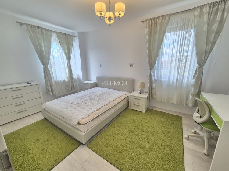 Chirie apartament 2 camere parcare subterana mobilat si utilat lux zona Coresi - 17