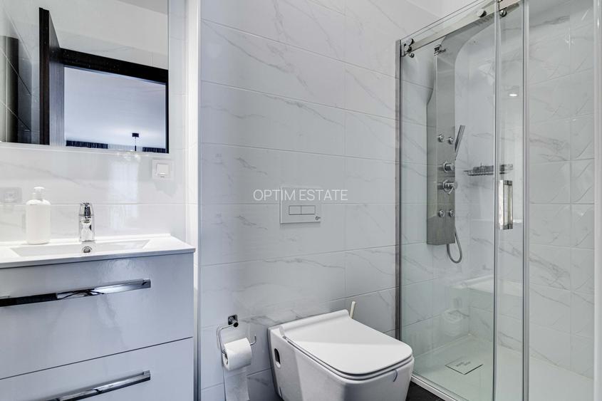 NOU! 3 camere, mobilat LUX , 2 bai , PARCARE - PIPERA - 12