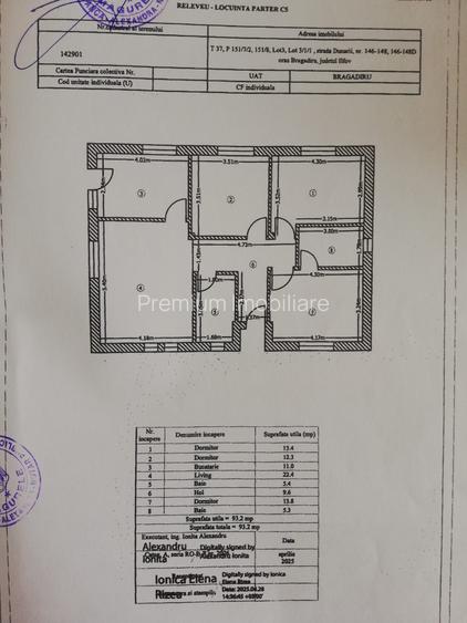 Casa individuala, parter, 4 camere+ parcare,+ curte proprie 380 mp, - 1