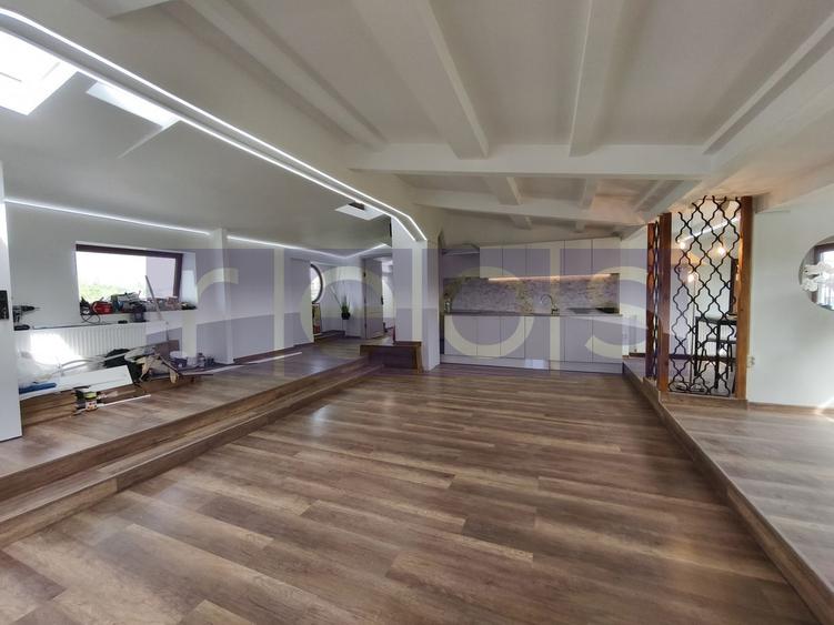 VANZARE 4 CAMERE MANSARDA SPECTACULOASA | VEDERE PANORAMICA PADUREA BANEASA - 9