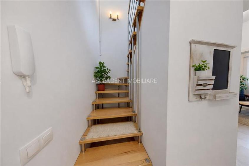 Pe 2 niveluri, Penthouse modern la bulevard, parcare, boxa, Tractorul Nou, Braso - 13