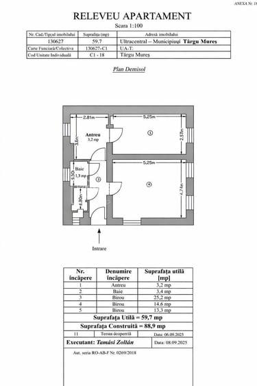 Clădire ultracentrală – Târgu Mureș, str. Mihail Kogălniceanu - 5