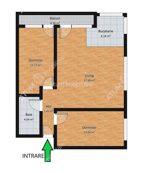 Apartamentcu 3 camere modern de vanzare zona Doamna Stanca - 5