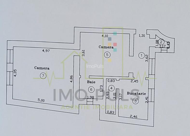 Centrala termica Proprie. Mobilat si utilat. Etaj 1. - 1