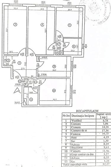 Apartament 4 camere de vanzare Rahova - 6