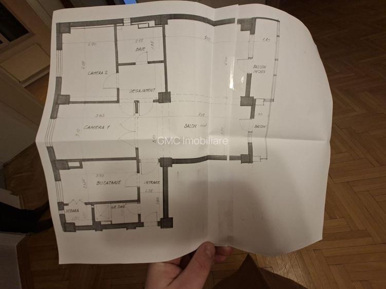 Apartament de inchiriat 3 camere Ultracentral Metrou Universitate L349 - 9