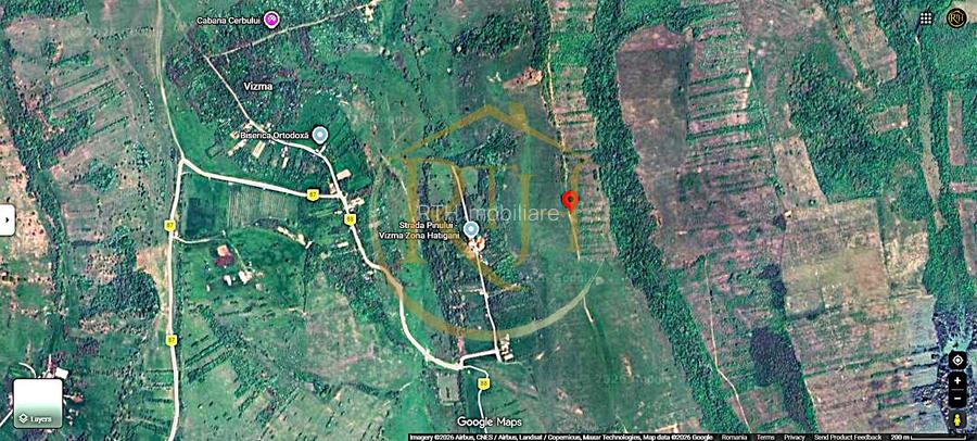 Terenuri extravilane de vânzare – Vizma & Crivobara, comuna Secaș, jud. Timiș - 8