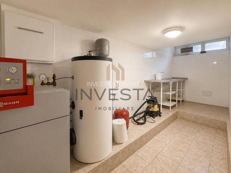 Casa de 360 mp cu sauna si garaj dublu de inchiriat in zona Buna Ziua - 25