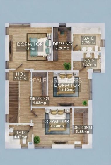 Casa de vanzare P+1E, 180 mp utili - Comuna Pantelimon/Cernica - 3