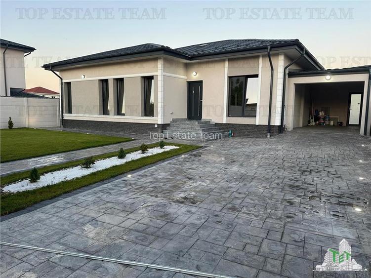 Casa inidividuala, superba pe parter, cu garaj si 4 camere spatioase, si toate u - 5