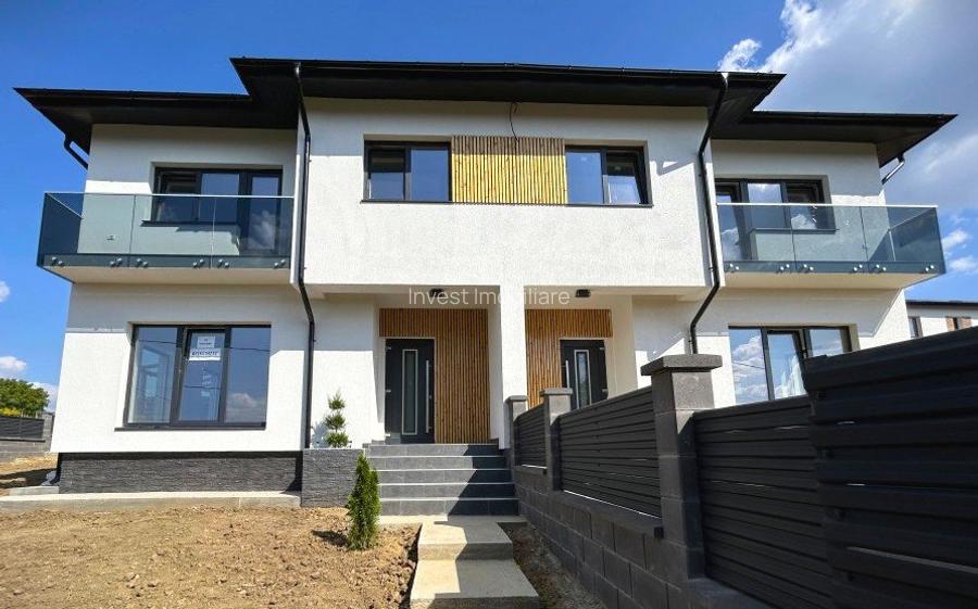 *Casa Moderna FINALIZATĂ* TVA 21% INCLUS - 115 MPU - 4 camere - mutare imediata - 6