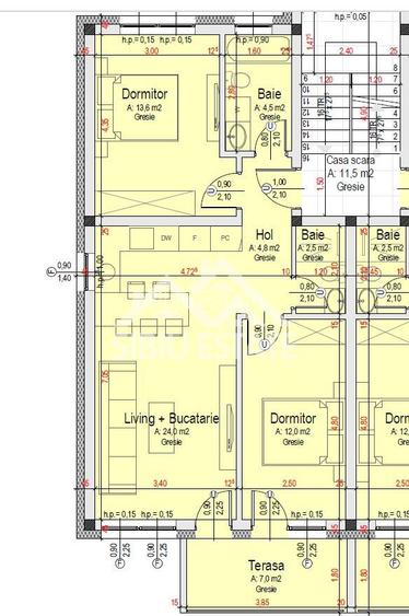 Apartament 3 camere de vânzare ,zona de vest, comision 0 - 12