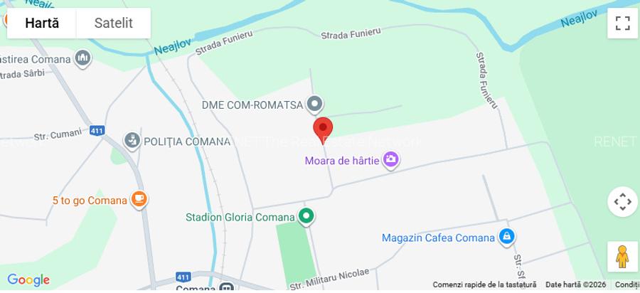 Teren intravilan Comana 2.300 mp deschidere 12,5 m utilități la stradă - 3