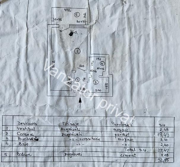 Garsonieră cu vedere la parcul Cismigiu, nerenovata - 8