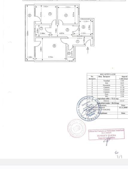 Vanzare apartament 3 camere decomandat, loc de parcare, str Moinesti,Gorjului - 10