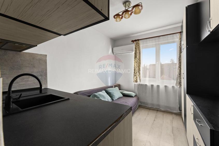 Garsonieră renovată, complet mobilată - 3