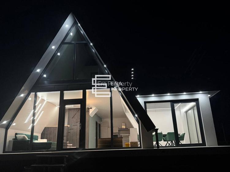 Casă nouă la cheie, tip A-frame, intabulată, în Șura Mare - 17