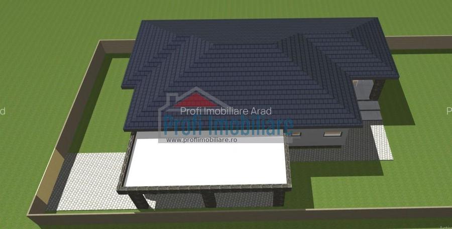 Teren 540mp Zimand Cuz, Proiect casa Parter 10 min. de zona Podgoria- Arad - 17