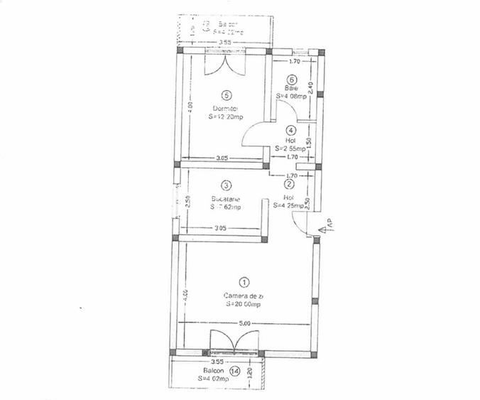 Apartament 2 camere, decomandat, parter, curte și 2 locuri parcare, Dumbrăvița - 19