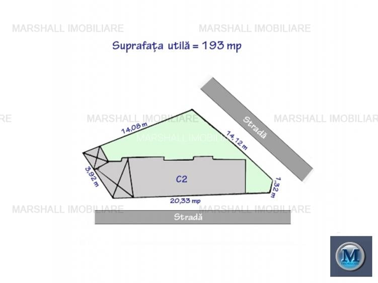 Casa cu 2 camere de vanzare, zona Buna Vestire, 77 mp #15991 - 5