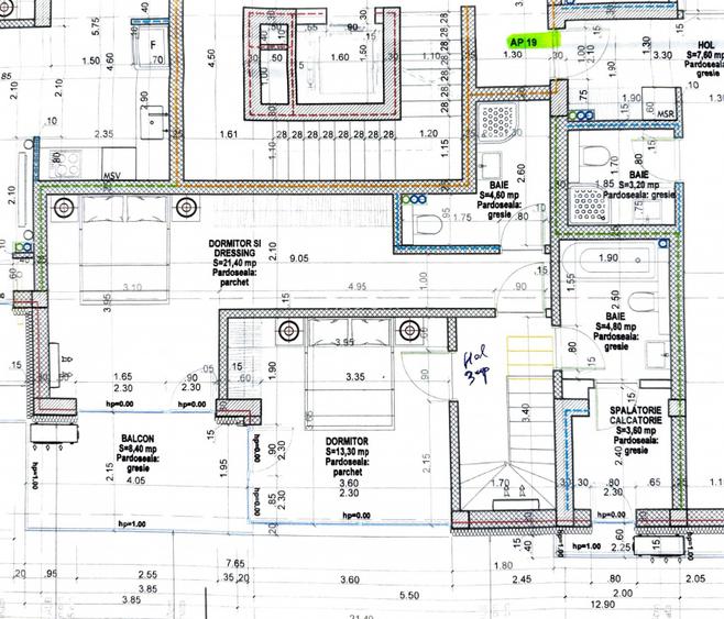 Dacia-Mosilor duplex cu vedere Sud - 16