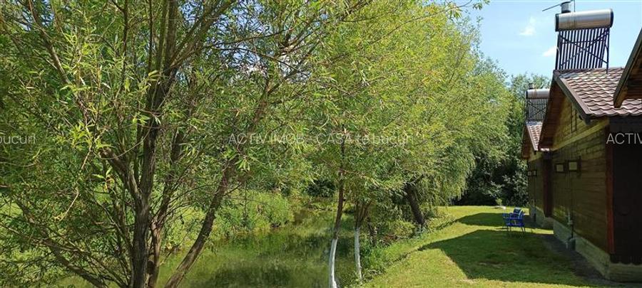 COMPLEX 5 CABANE DIN LEMN CU ACCES LA DUNARE + teren  in Podul Gornei, jud. CS - 15