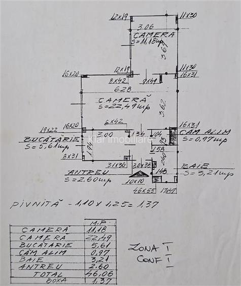 Apartament 2 camere 46mp, Central, langa Gara CFR si Facultatea de Litere - 9