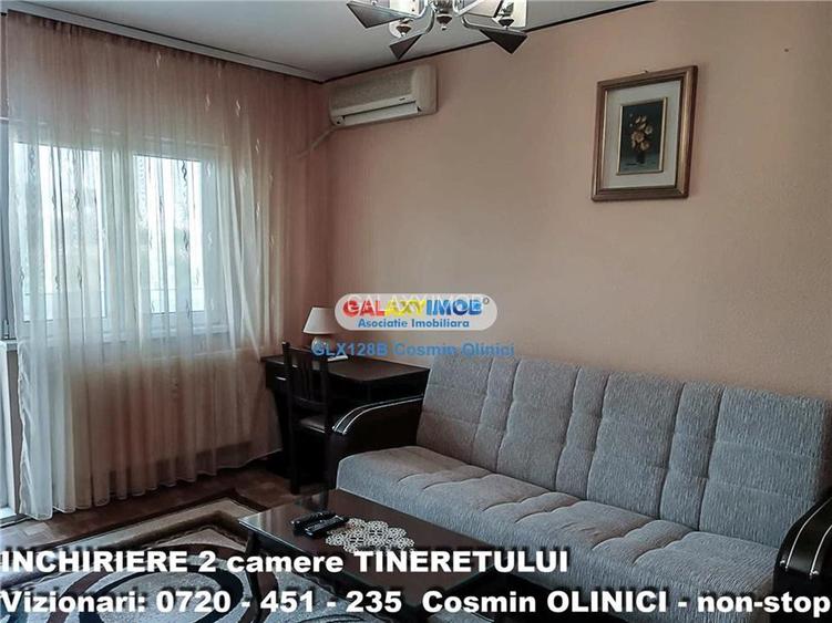 Inchiriere apartament 2 camere Tineretului langa parc mobilat utilat - 4