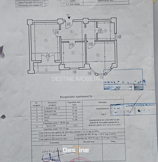 BUCIUM - Apartament 2 camere DECOMANDAT 63,11 mp + LOC DE PARCARE - 14